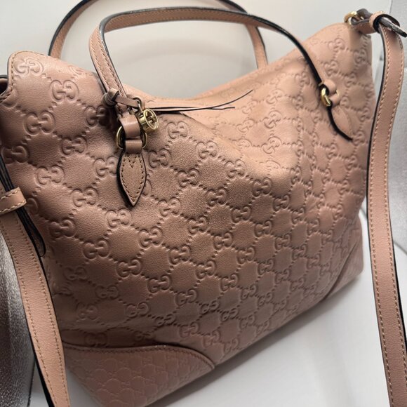 Gucci Light Pink Bree Convertible Top Handbag - HOT BUY IN 2025!!!! - Picture 2 of 13